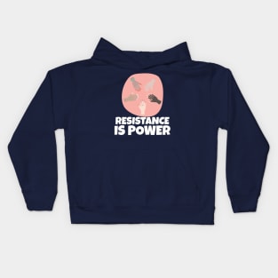 Resistance is Power Kids Hoodie